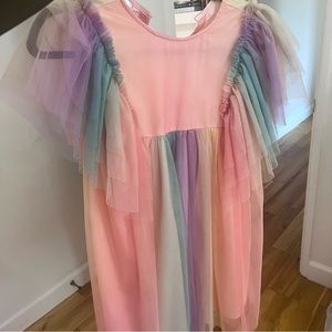 Lola and the boys rainbow dress